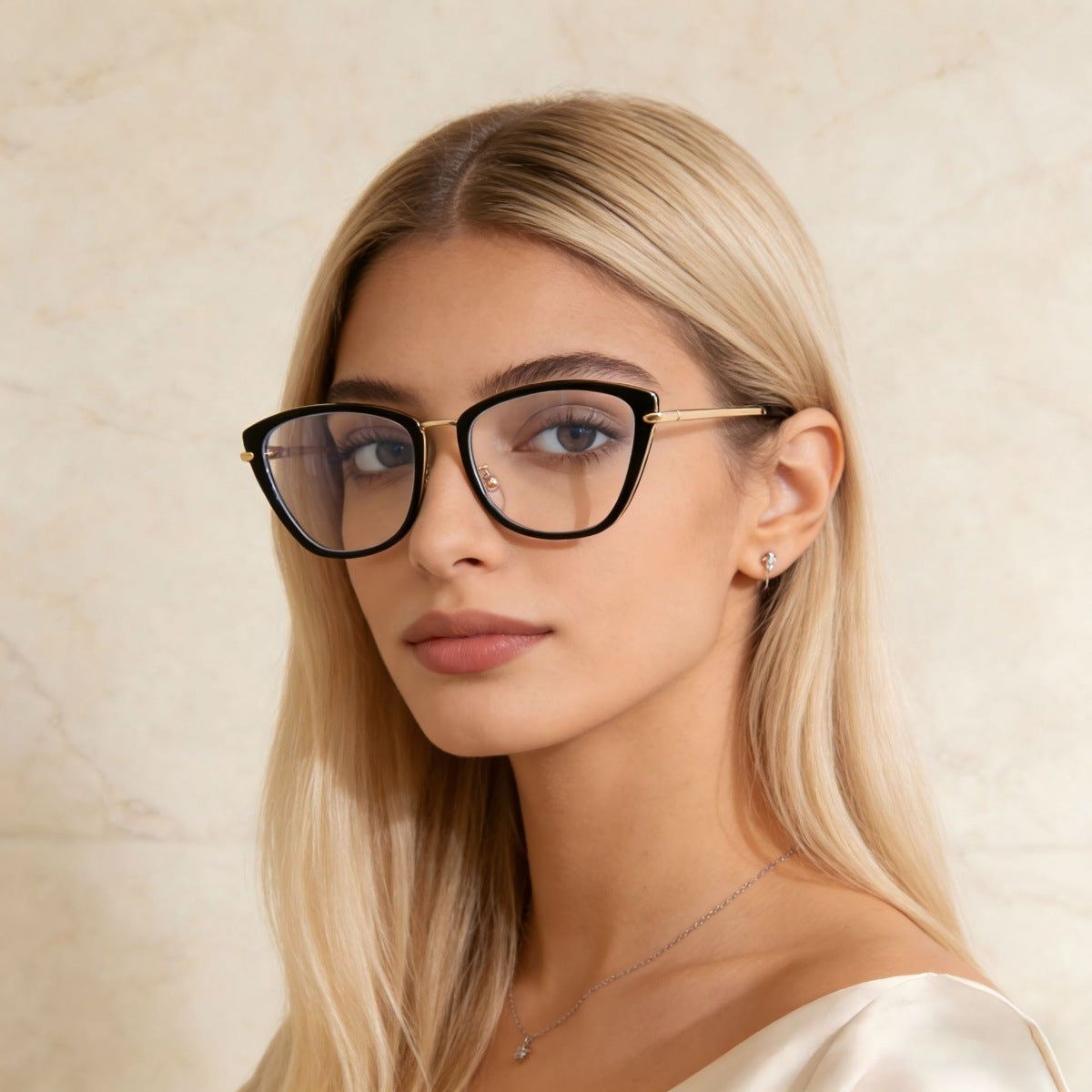 Cat-Eye Glasses