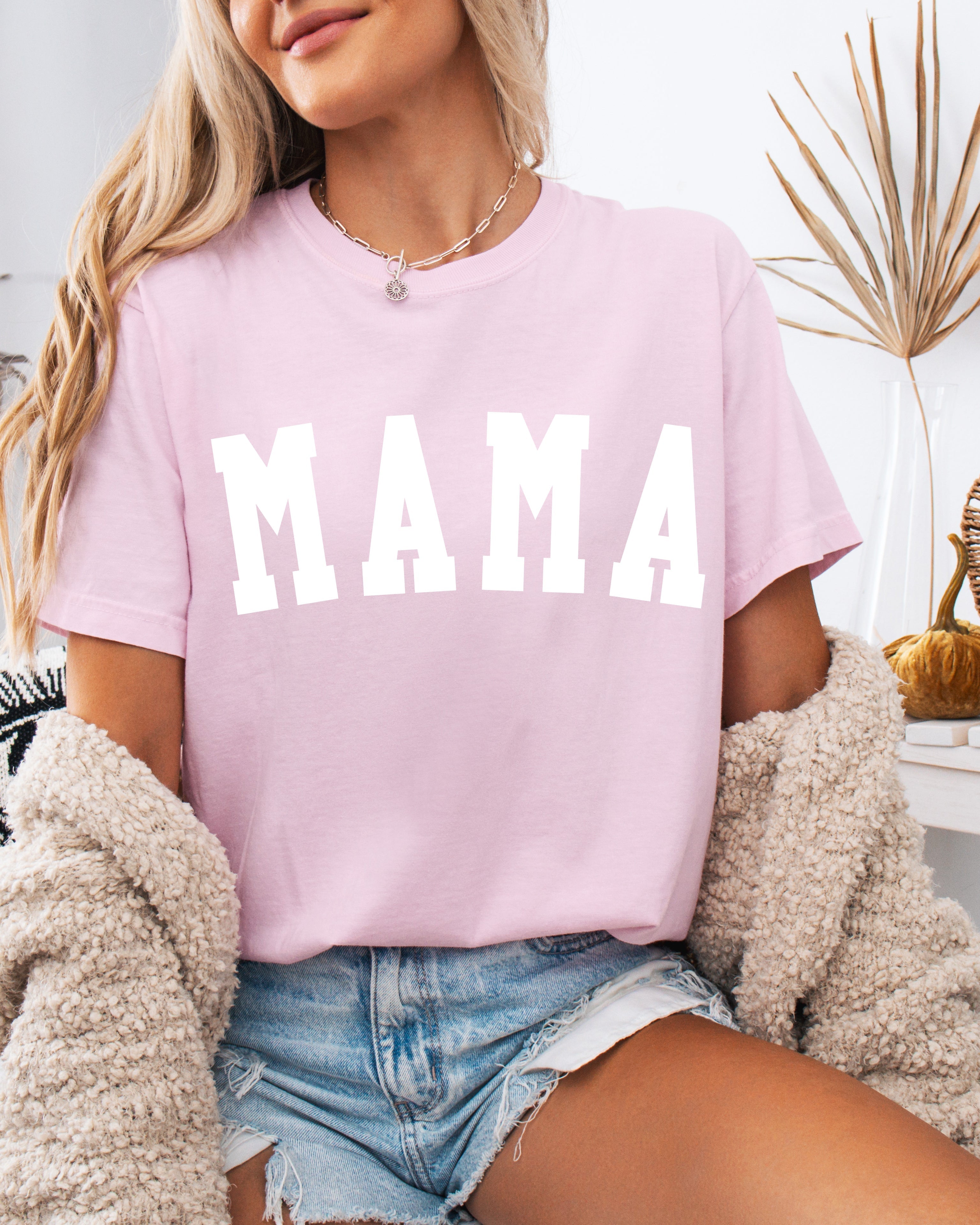 Mama Comfort Colors Graphic Tees (Condensed Font)