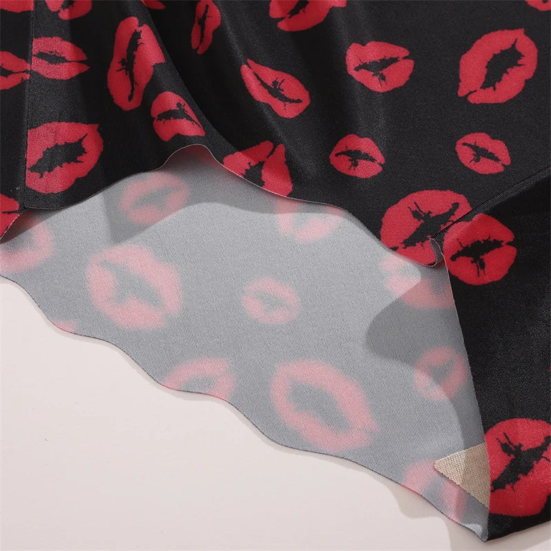 3Pcs Seamless Women's Panties S-XXL Sexy Butterfly Briefs Fashion Leopard Heart Breathable Female Comfortable Cozy Sexy Lingerie