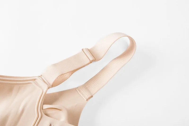 Women's Wire-free Seamless Bra Solid Color Full Cup Thin Molding Underwear Seamless Push-up Comfortable Underwear
