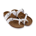 Natural Leather Buckle Sandals For Women Non Slip Outdoor Beach