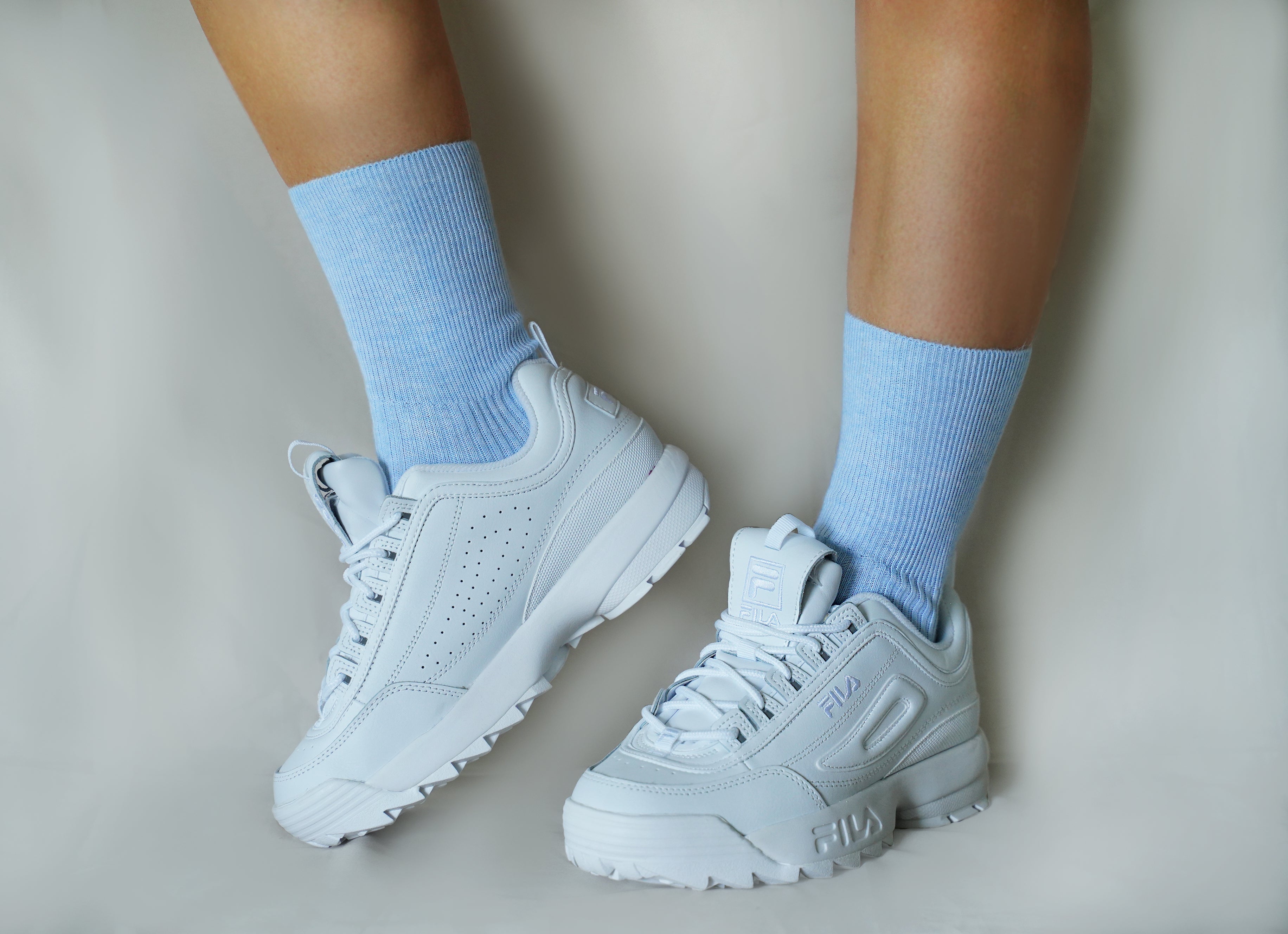 tittimitti® 100% Organic Combed Cotton Luxury Women's Socks 3-Pack. Made in Italy.